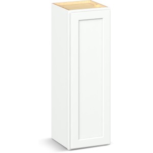 Reliabilt Parkstone II Reliabilt Parkstone II Brilliant White Wall Cabinet, 1 Door, 12-in x 36-in - 641241 | Lowe's Pro Supply